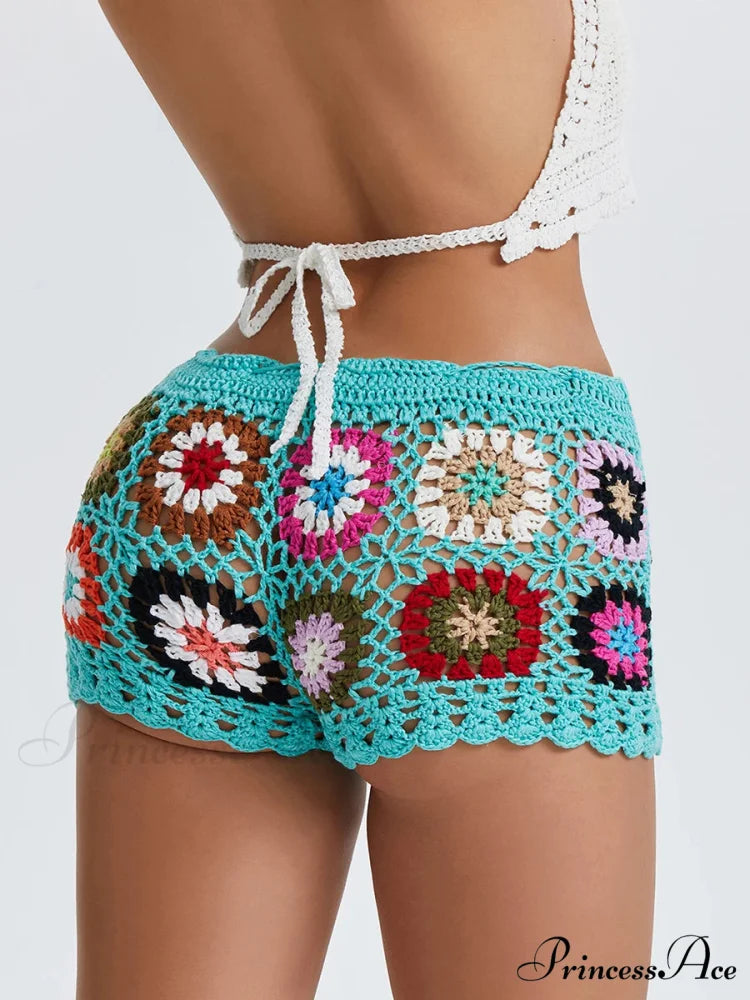 Empty Knit Geometric Brief