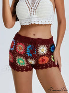 Empty Knit Geometric Brief