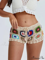 Empty Knit Geometric Brief