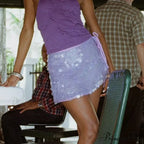 Empty Out Glittery Sequined Skirt