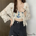 Empty Out Graceful Extended Sleeve Shrug Cardigan