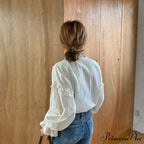Empty Out Sophisticated Informal Blouse Women Blouses