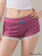 Enchanting Bow Lace Trim Brief