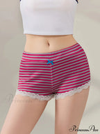 Enchanting Bow Lace Trim Brief