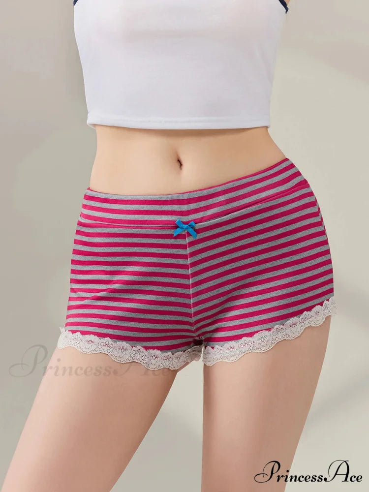 Enchanting Bow Lace Trim Brief