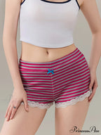 Enchanting Bow Lace Trim Brief