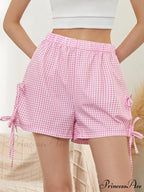 Enchanting Bowknot Relaxed Lounge Short