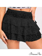 Enchanting Layered Flouncy Frill Skirt