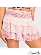 Enchanting Layered Flouncy Frill Skirt
