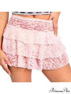Enchanting Layered Flouncy Frill Skirt