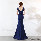 Eremi slim fit Charming long fishtail dress