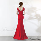 Eremi slim fit Charming long fishtail dress