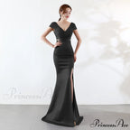 Eremi slim fit Charming long fishtail dress