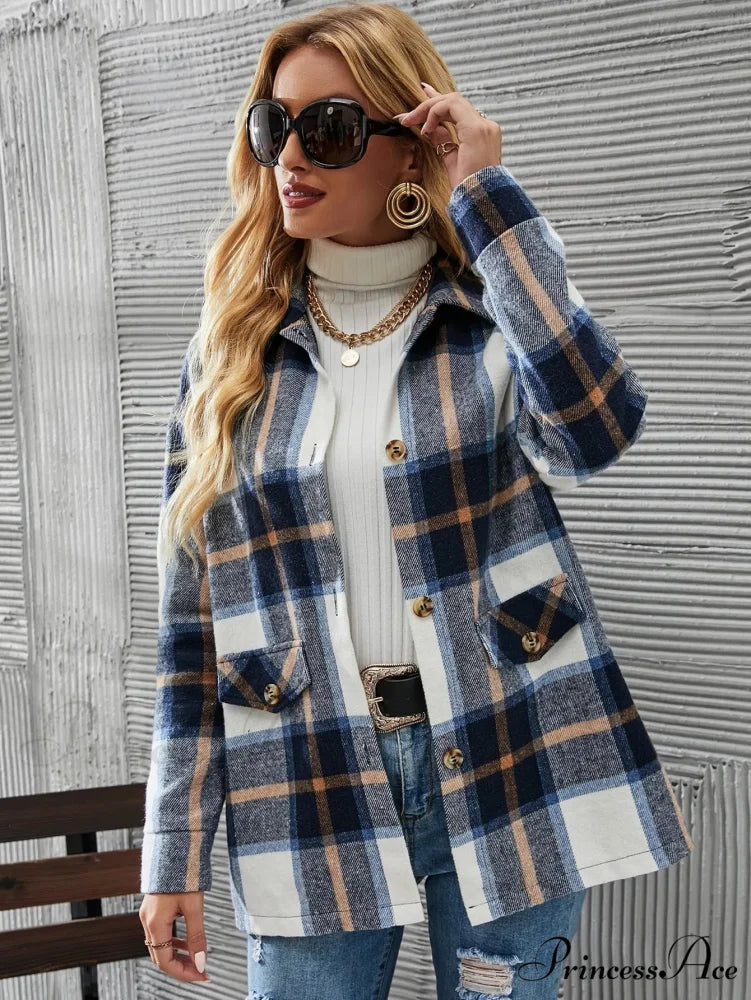 European American Cross-border Fashionable Elegant Printed Stylish Coat