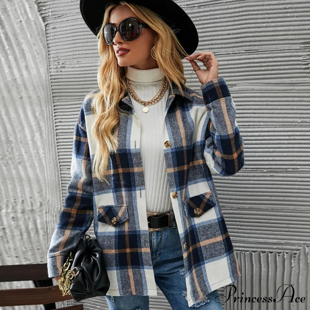 European American Cross-border Fashionable Elegant Printed Stylish Coat