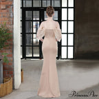 Evelyn V-Neck Off The Graceful Shoulder Mermaid Prom Dress