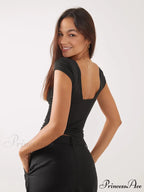 Everyday Cap Graceful Sleeve Crop Shirt