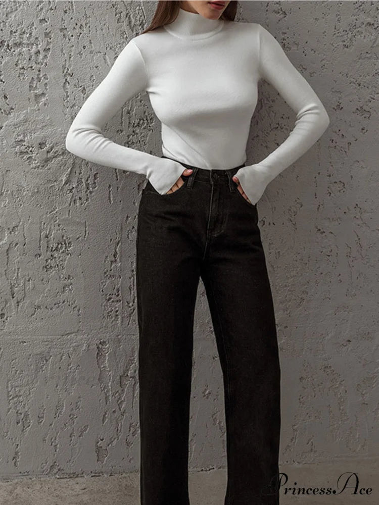 Everyday Long Graceful Sleeve Knit Top