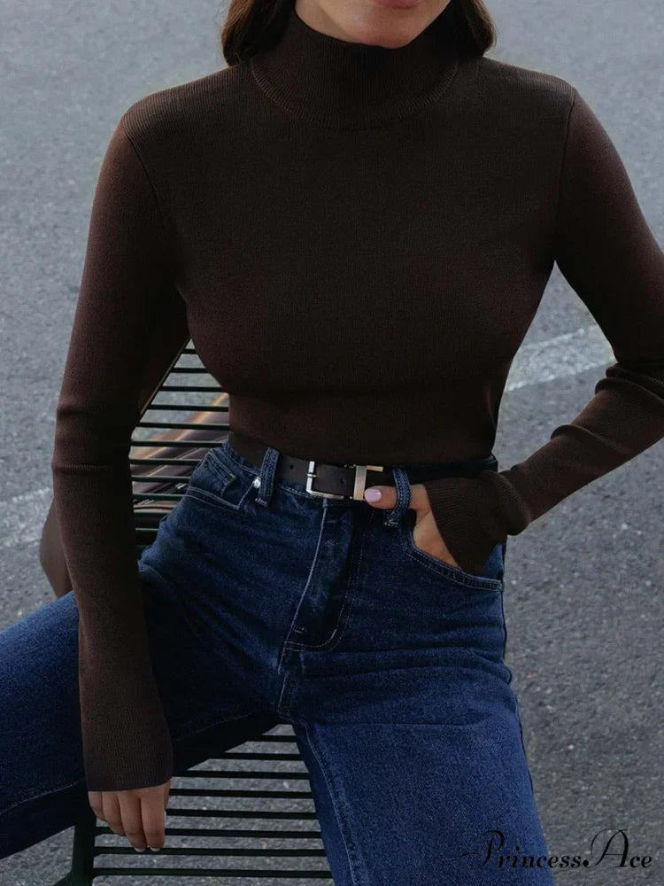 Everyday Long Graceful Sleeve Knit Top