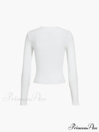 Everyday Rib Graceful Long Sleeve Top