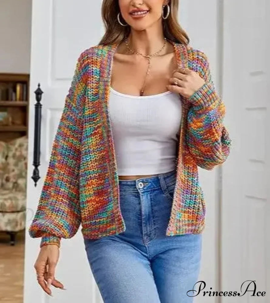Excitement Cutting Inactive Breeze Knit Cardigan
