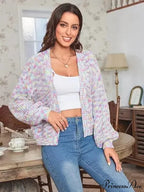 Excitement Cutting Inactive Breeze Knit Cardigan