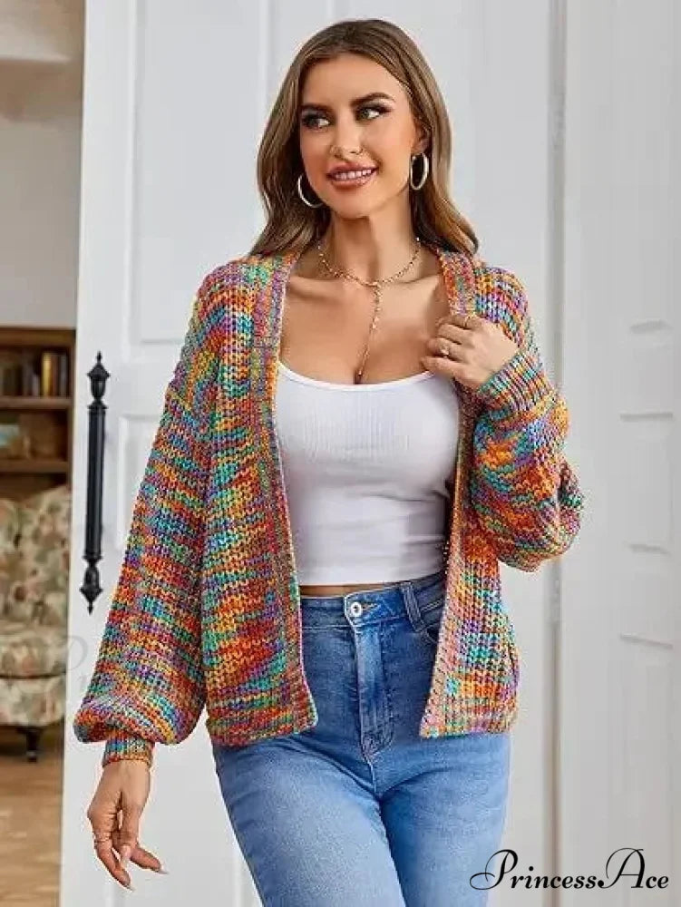 Excitement Cutting Inactive Breeze Knit Cardigan