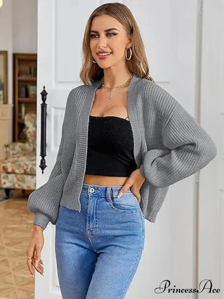 Excitement Cutting Inactive Breeze Knit Cardigan