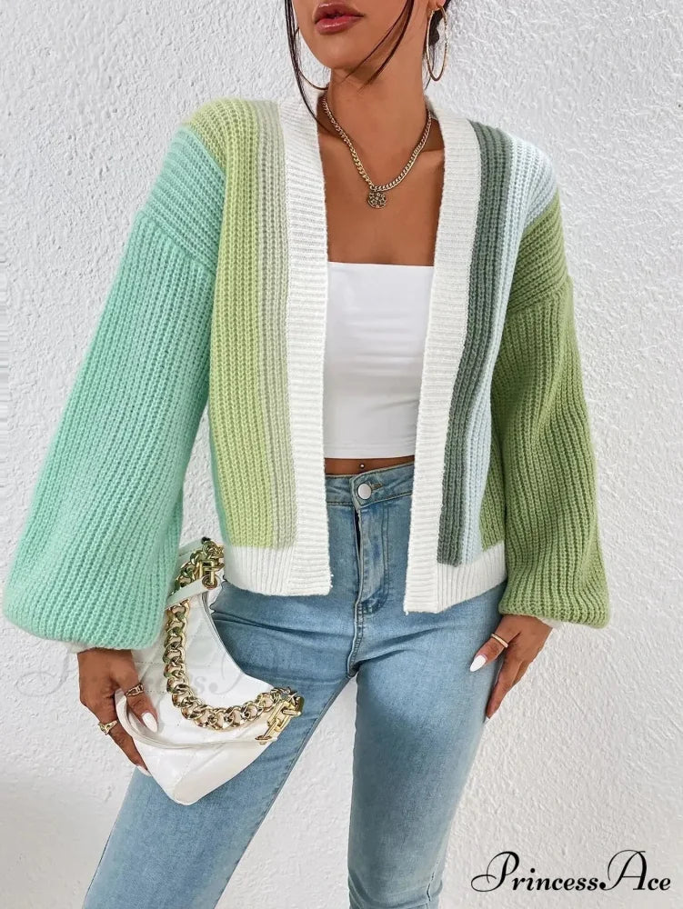 Excitement Cutting Inactive Breeze Knit Cardigan