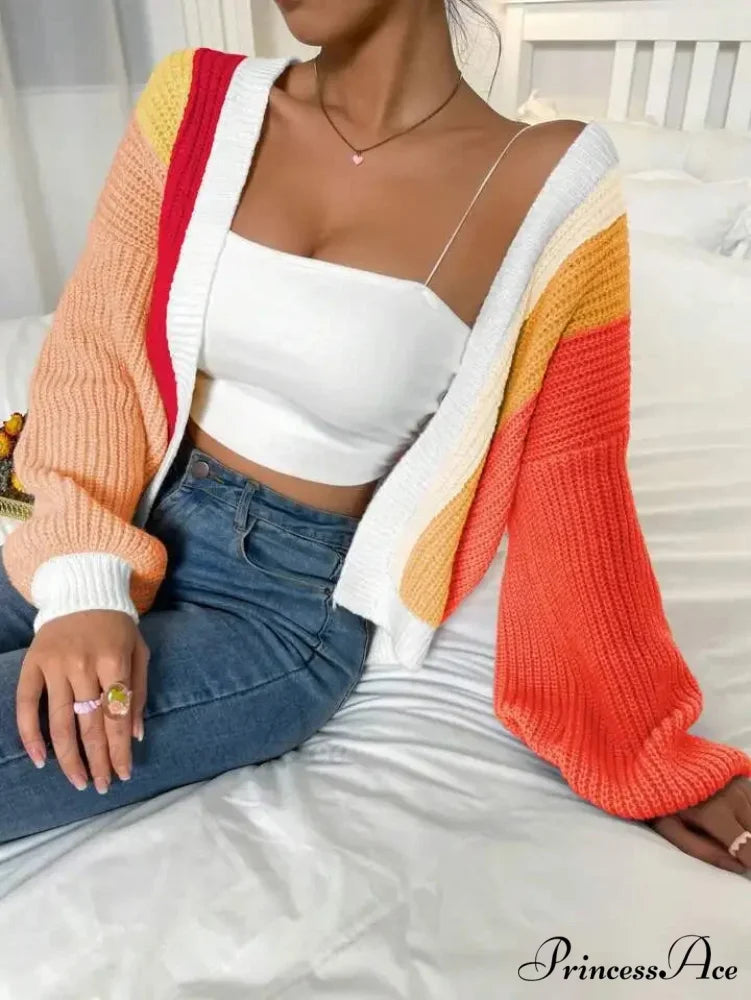 Excitement Cutting Inactive Breeze Knit Cardigan