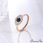 Eye of God Rose Gold 14k Titanium Steel Rings