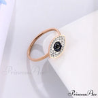 Eye of God Rose Gold 14k Titanium Steel Rings