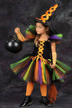 Witch Dress Kid Halloween Costume