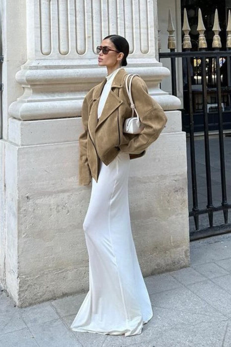 Vintage Suede Relaxed Fit Jacket