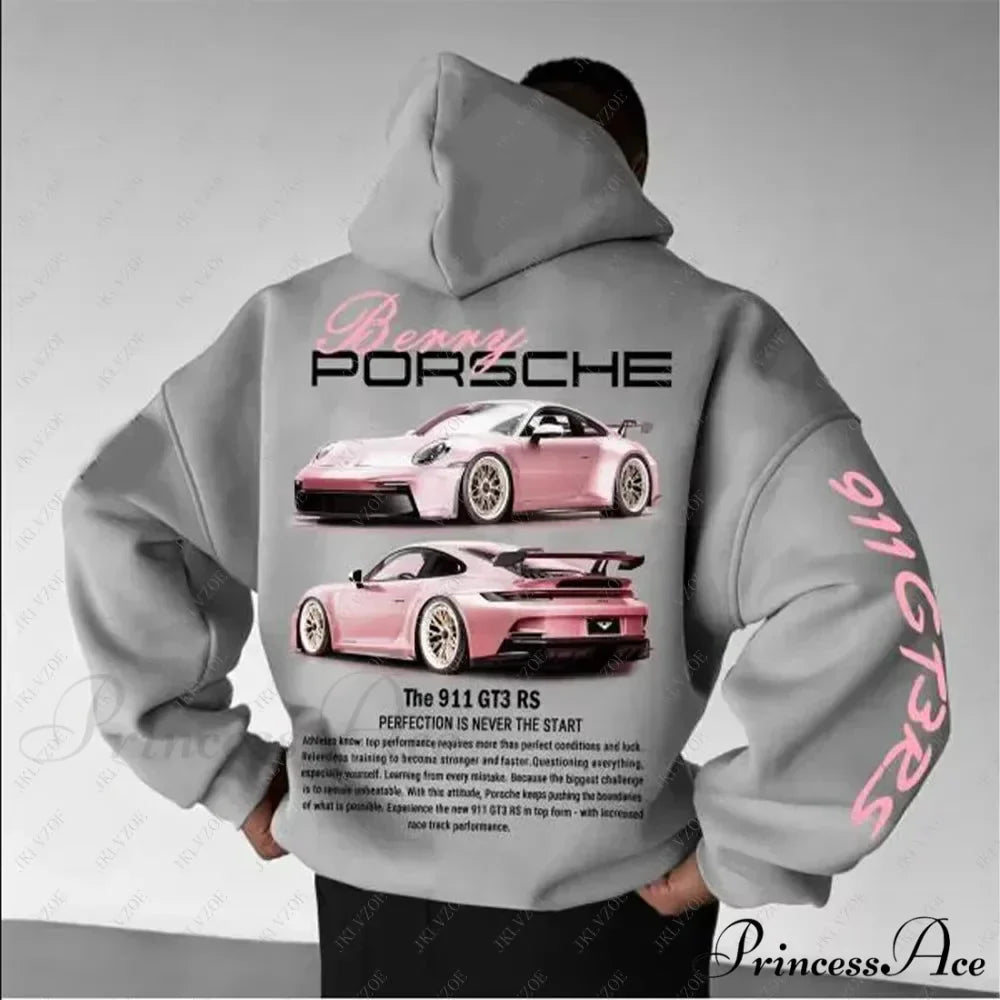 F1 Racing Large Hoodie