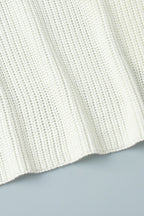 High Neck Loose Fit Knit Sweater