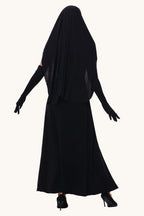 Halloween Nun Cosplay Sexy Maxi Dress