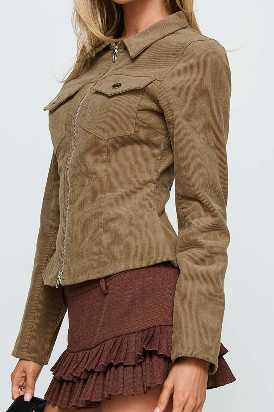 Vintage Casual Corduroy Jacket