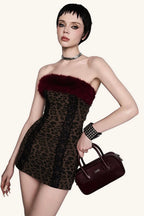 Street Style Off Shoulder Mini Dress