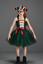 Pirate Girl Tutu Dress Kid Halloween Costume