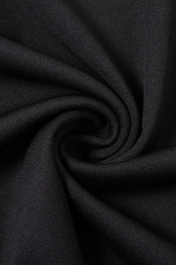 Dark Style Irregular Hem Mini Skirt