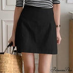 Fabric Double-Layer Separated Skirt