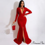 Fabulous Fringed Long Sleeve Crop Top Sophisticated Bodycon Mini Skirt Matching Set - Black