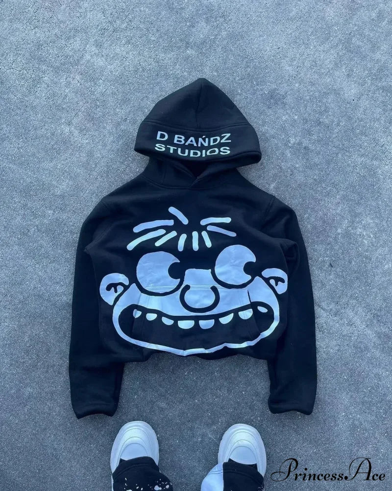 Fall Enjoyment Design Printed Hoodie