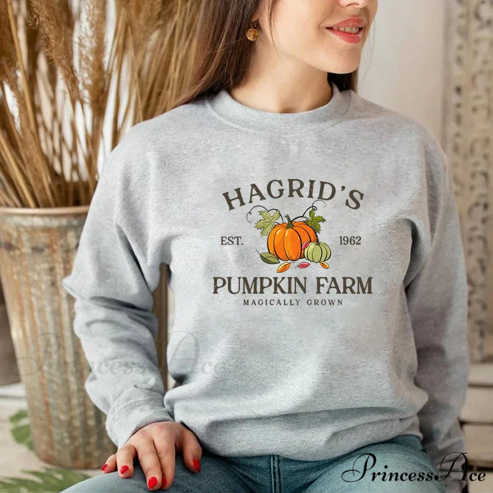 Fall Festive Pumpkin Cozy Warm Hoodie