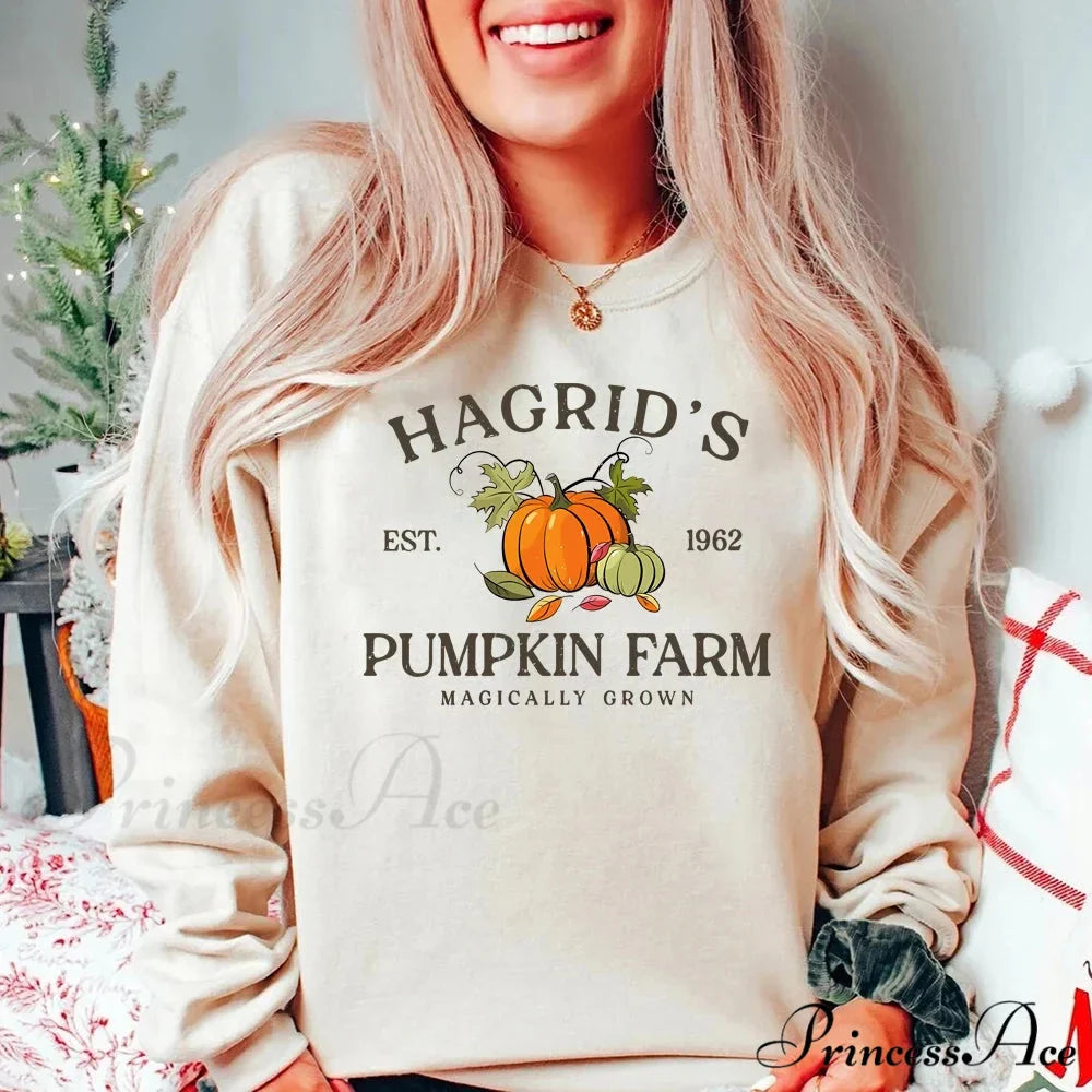 Fall Festive Pumpkin Cozy Warm Hoodie