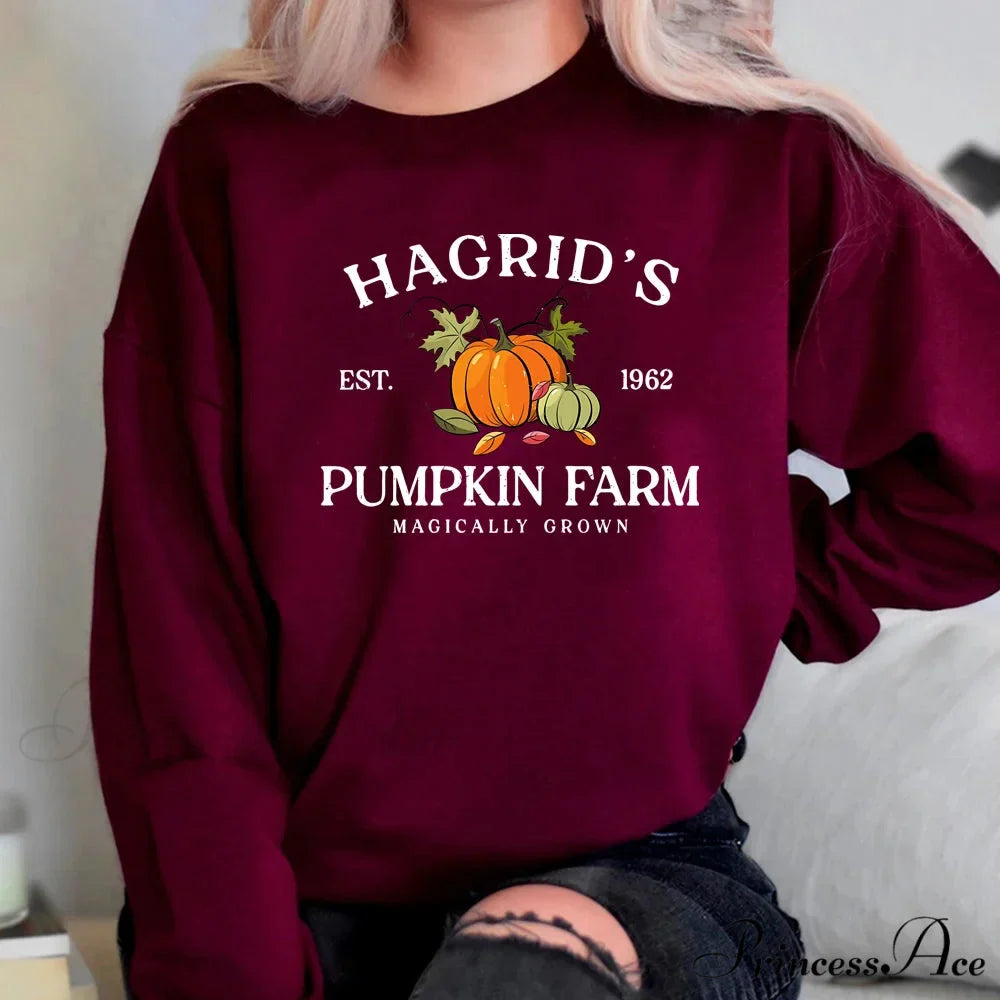 Fall Festive Pumpkin Cozy Warm Hoodie