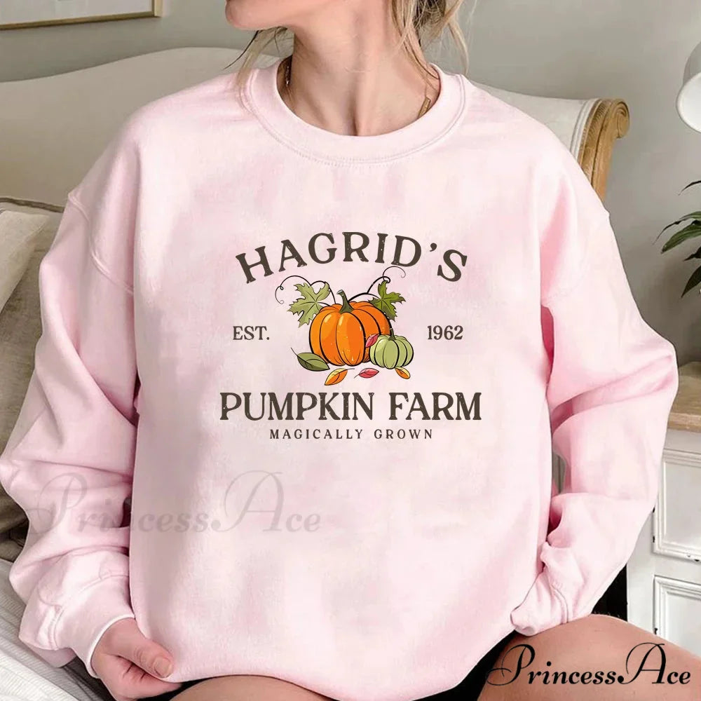 Fall Festive Pumpkin Cozy Warm Hoodie