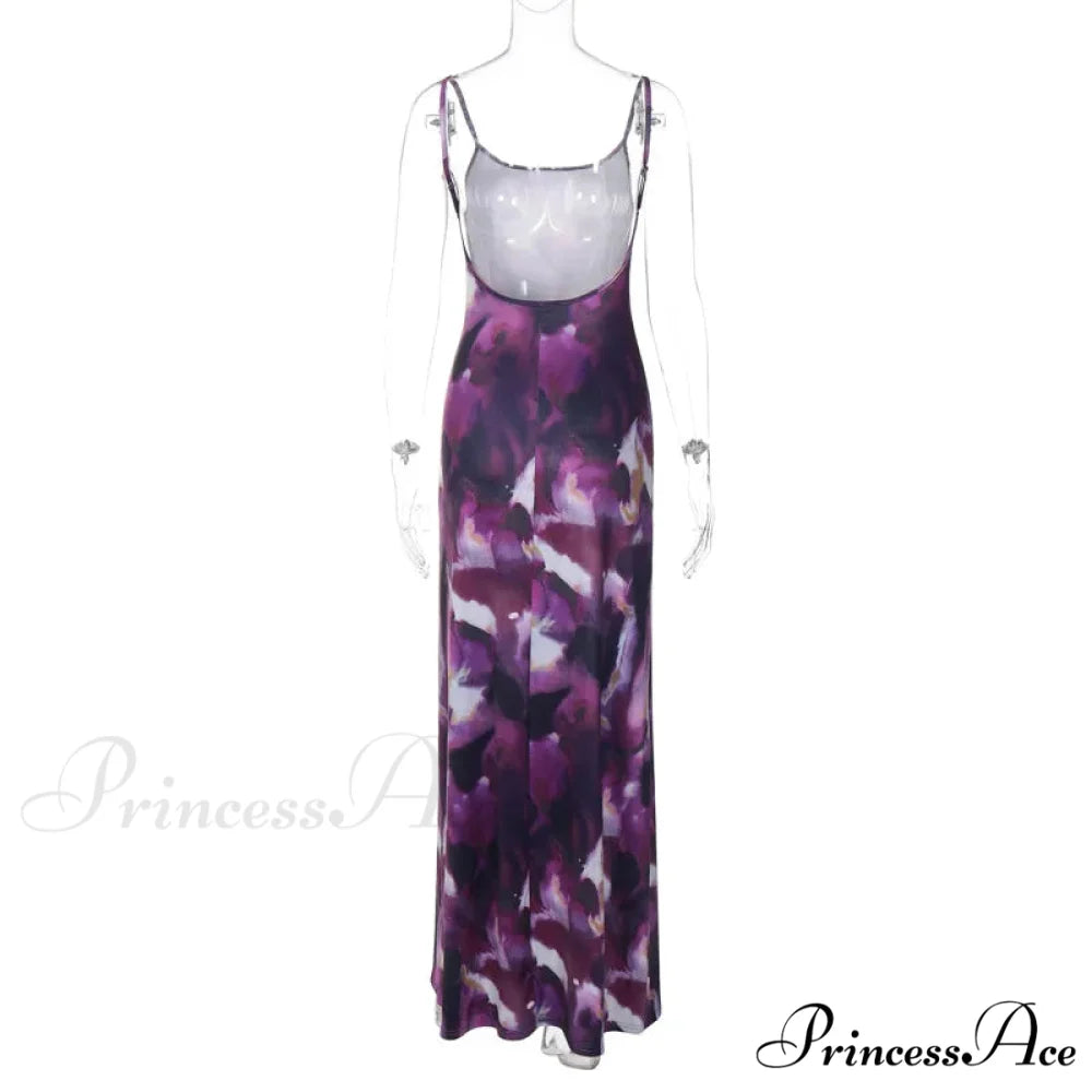 Fashion Backless Party Maxi Dress