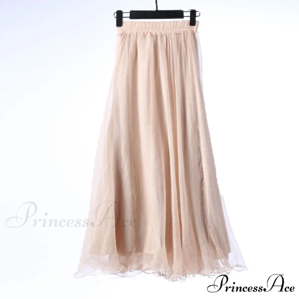 Fashion Chiffon Long Skirts